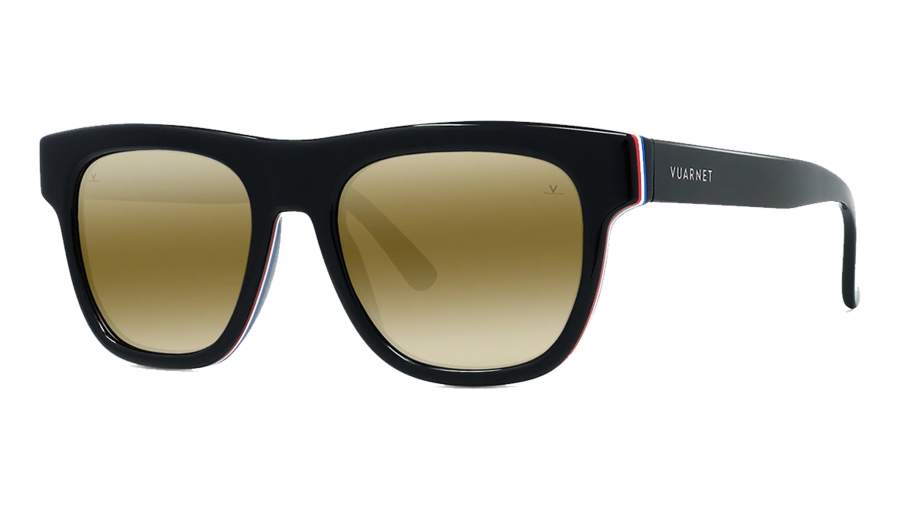 Sonnenbrille Vuarnet Belvedere 06 VU40033I 05Q 53-19 Schwarz auf Lager
