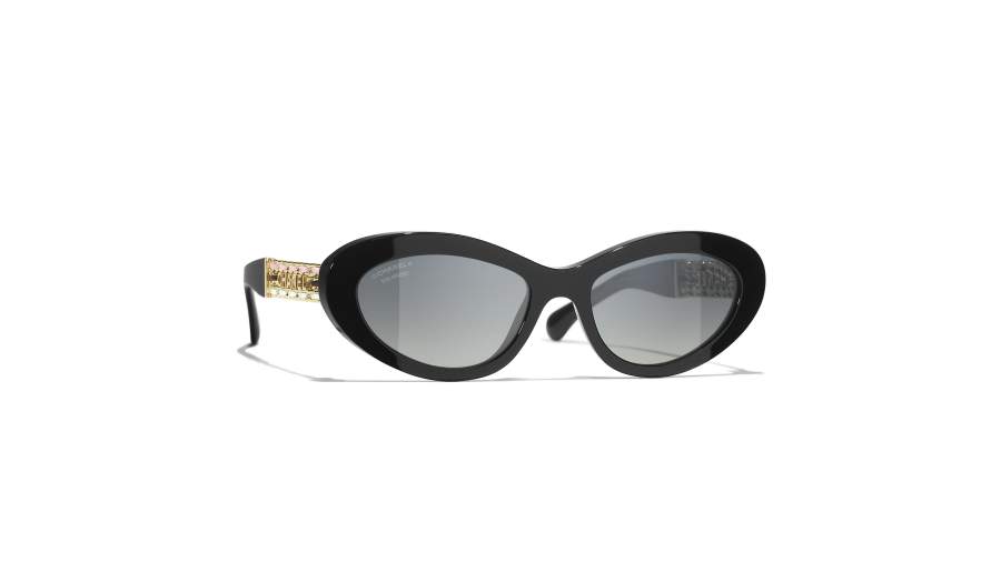 Lunettes de soleil CHANEL CH5538Q C622/S8 54-18 Noir en stock