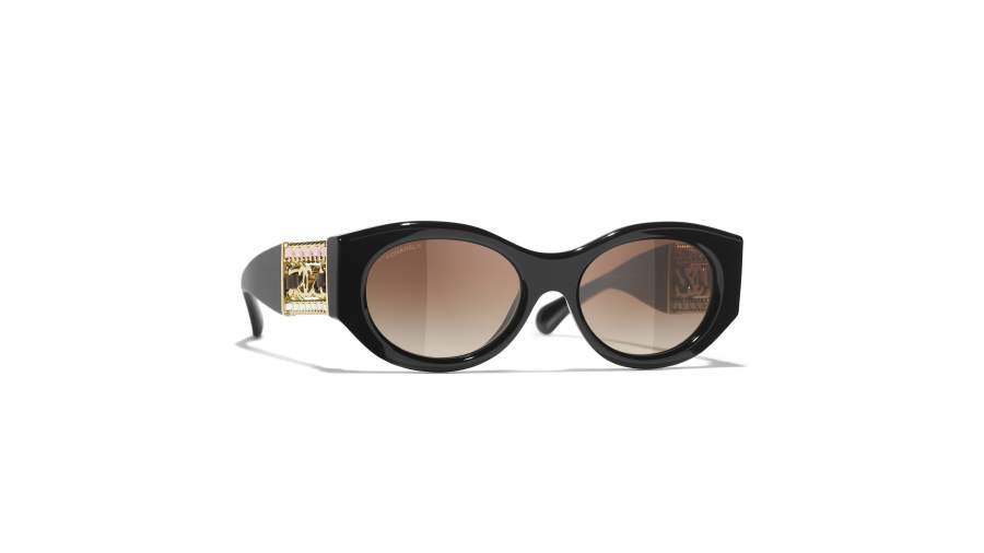 Occhiali da sole CHANEL CH5536Q C622/S5 52-18 Nero in stock