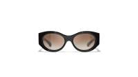CHANEL CH5536Q C622/S5 52-18 Schwarz