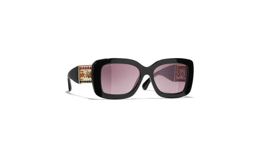 Occhiali da sole CHANEL CH5535Q C622/S1 54-17 Nero in stock