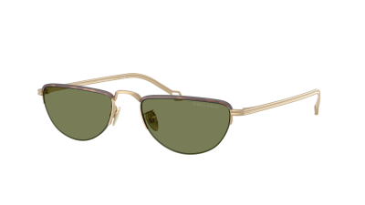 Lunettes de soleil Giorgio Armani AR6166J 30022A 53-19 Or en stock