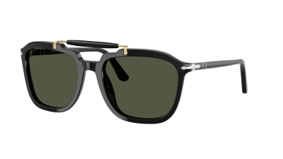 Sunglasses Persol Senna series PO0203S 95/31 57-20 Black in stock