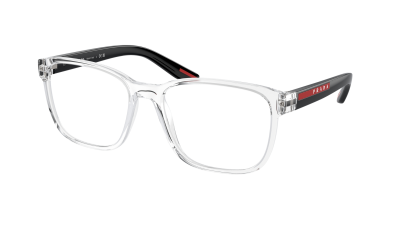 Brille Prada Linea Rossa PS 06PV 2AZ-1O1 57-18 Crystal auf Lager