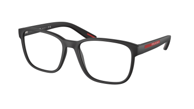 Lunettes de vue Prada Linea Rossa PS 06PV DG0-1O1 55-18 Noir en stock