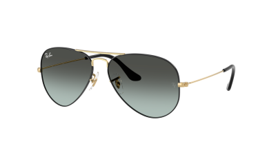 Lunettes de soleil Ray-Ban Aviator Large Metal RB3025 9271/GK 62-14 Black on Arista en stock