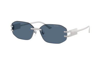 Occhiali da sole Versace VE2274 1000/80 58-13 Argento in stock