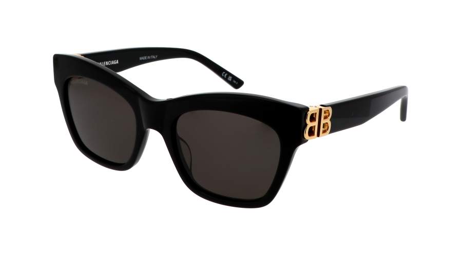 Sonnenbrille Balenciaga Everyday BB0132S 001 53-20 Schwarz auf Lager