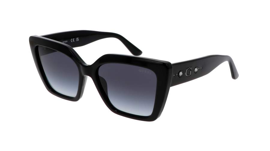 Sonnenbrille Guess GU00162/S 01B 55-17 Schwarz auf Lager