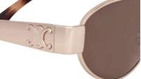 CELINE Triomphe metal CL40235U 28E 54-18 Rose Gold