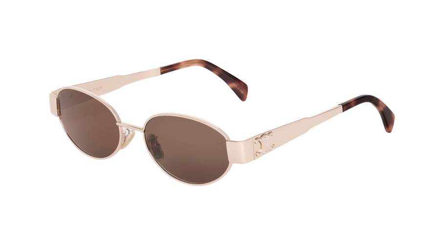 CELINE Triomphe metal CL40235U 28E 54-18 Rose Gold