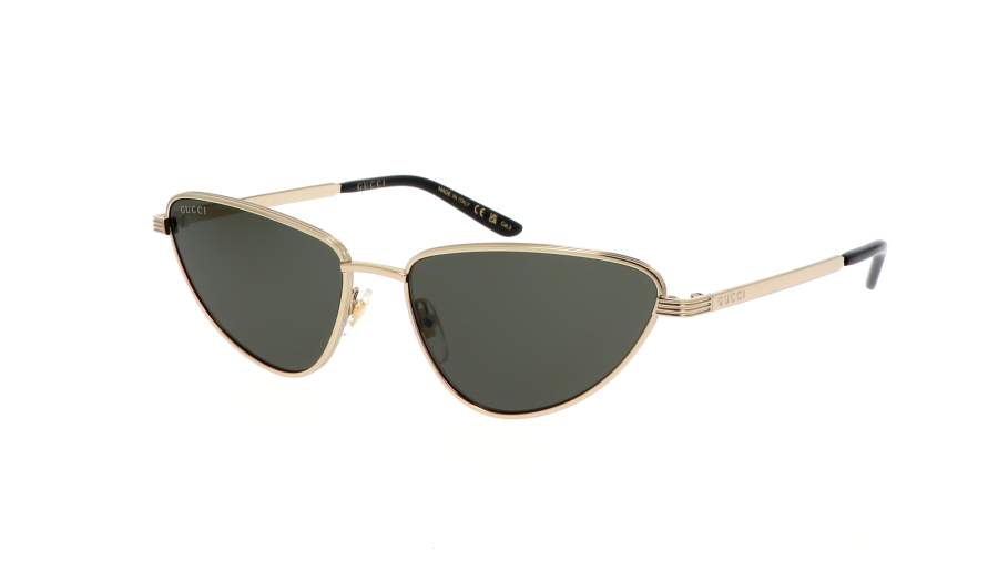 Occhiali da sole Gucci Lettering GG1879S 001 57-16 Oro in stock