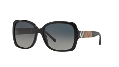Lunettes de soleil Burberry BE4160 3433/T3 58-17 Noir en stock