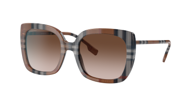 Lunettes de soleil Burberry Caroll BE4323 400513 54-20 Check Sand en stock
