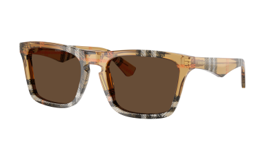 Lunettes de soleil Burberry BE4434 414673 57-20 Check Sand en stock
