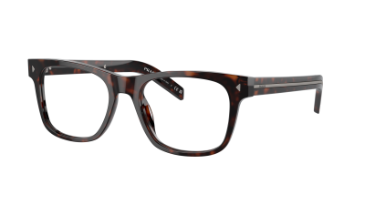 Lunettes de vue Prada PR A13V 17N101 52-19 Radica Tortoise en stock