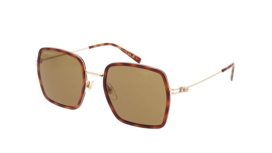 Sonnenbrille Gucci Emblem GG1848S 002 52-20 Havanna auf Lager