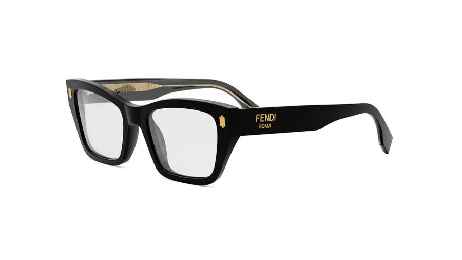 FENDI Roma FE50118I 001 52-19 Schwarz