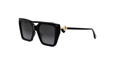 FENDI Diamonds FE40161I 01B 54-18 Schwarz