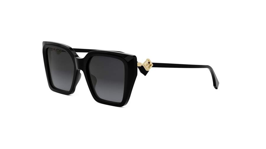FENDI Diamonds FE40161I 01B 54-18 Schwarz