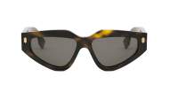 FENDI Roma FE40163U 52A 54-15 Tartaruga