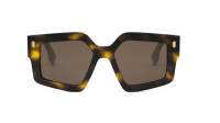 FENDI Roma FE40162I 52E 52-18 Tortoise