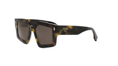 FENDI Roma FE40162I 52E 52-18 Tartaruga