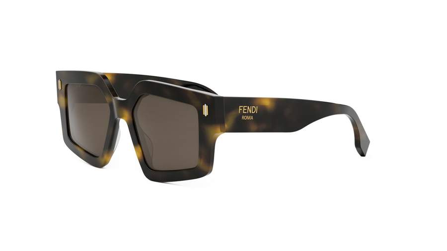 FENDI Roma FE40162I 52E 52-18 Tartaruga