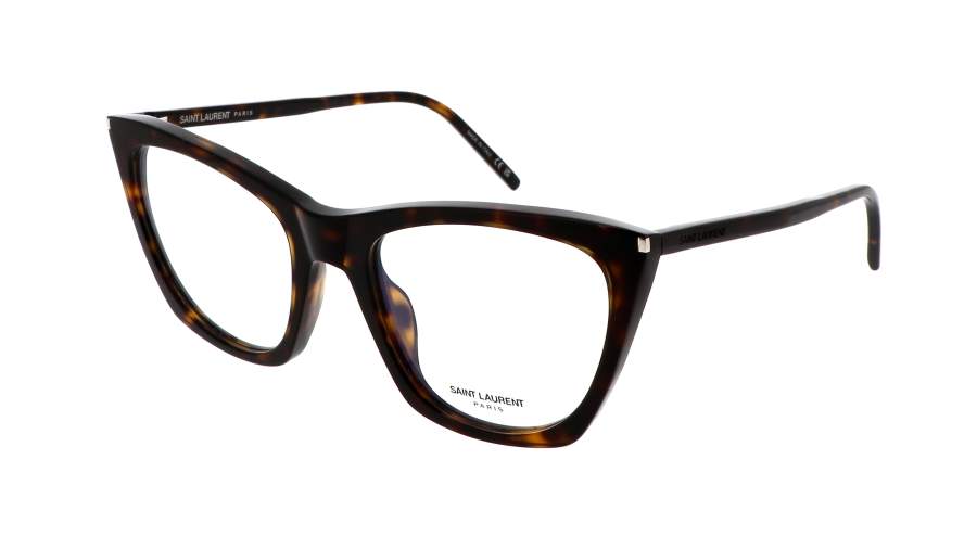 Eyeglasses Saint Laurent Corner angle SL 214 KATE THIN OPT 002 55-20 Havana in stock