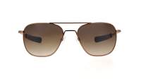 Randolph Aviator AF486 55-20 22K chocolate Gold