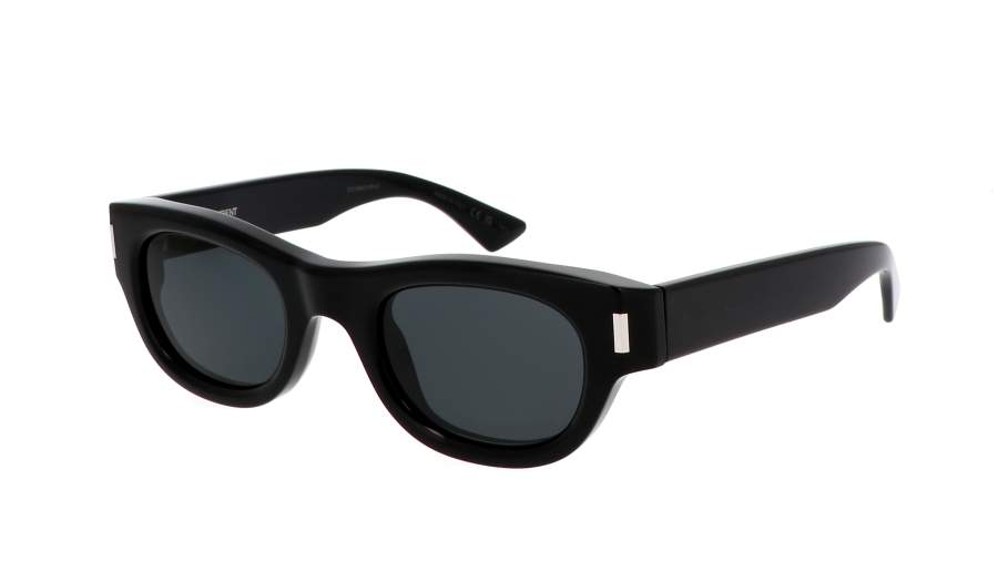Sonnenbrille Saint Laurent Corner angle SL 761 001 49-24 Schwarz auf Lager