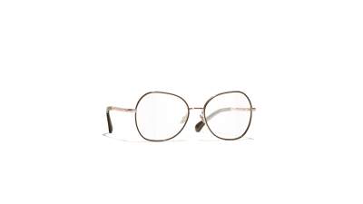 Lunettes de vue CHANEL CH2217J C487 55-17 Brun en stock