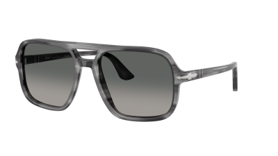Persol PO3328S 1192/71 58-19 Striped Grey