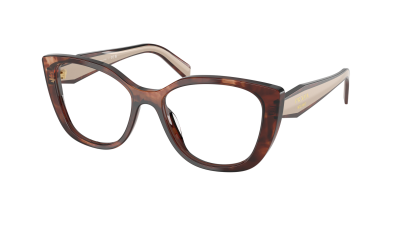 Occhiali da vista Prada PR B04V 07R-1O1 53-17 Havana Caramel in stock