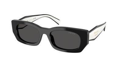 Lunettes de soleil Prada PR B05S 09Q-08Z 53-19 Noir en stock