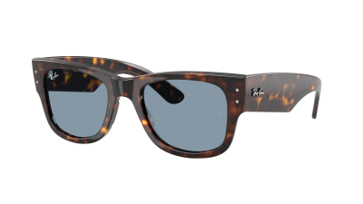 Lunettes de soleil Ray-Ban Mega wayfarer RB0840S 902/56 51-21 Havana en stock