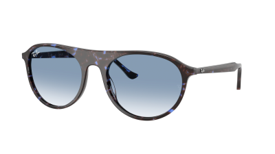 Lunettes de soleil Ray-Ban RB2215 1430/3F 56-20 Havana Blue Turtle en stock