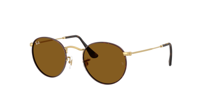 Sonnenbrille Ray-Ban Round metal RB3447 9275/33 50-21 Matte Havana on Matte Arista auf Lager