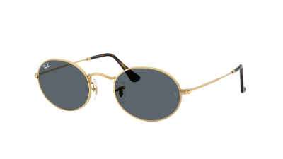 Lunettes de soleil Ray-Ban Oval Flat Lenses RB3547N 001/R5 51-21 Arista en stock