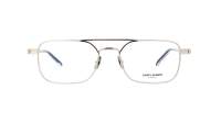 Saint Laurent Corner angle SL 780 001 52-17 Argento