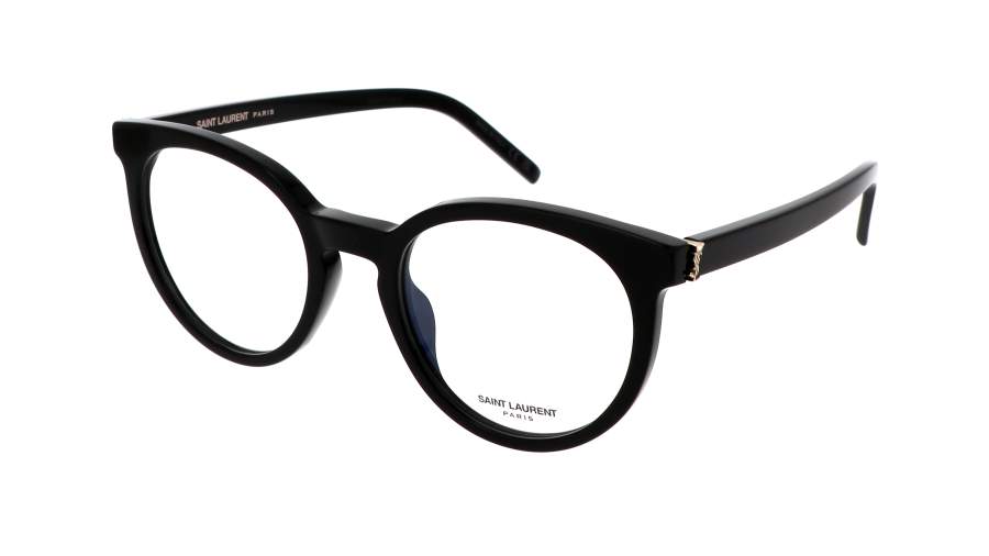 Brille Saint Laurent Monogram SL M147 001 52-21 Schwarz auf Lager