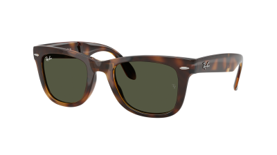 Lunettes de soleil Ray-Ban Folding wayfarer RB4105 710/31 50-22 Havana en stock