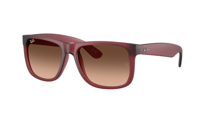 Lunettes de soleil Ray-Ban Justin RB4165 6815/A5 55-16 Rubber Violet en stock