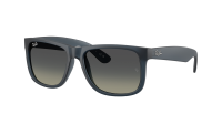 Ray-Ban Justin RB4165 6813/11 55-16 Rubber Blue