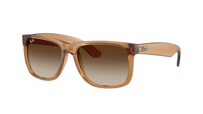 Lunettes de soleil Ray-Ban Justin RB4165 6814/13 55-16 Rubber Beige en stock