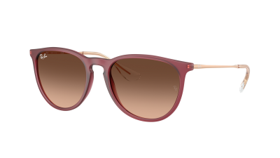 Lunettes de soleil Ray-Ban Erika RB4171 6815/A5 54-18 Rubber Violet en stock