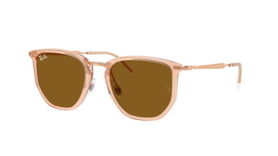 Lunettes de soleil Ray-Ban RB4451 6801/33 53-20 Transparent Beige en stock