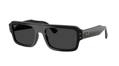 Lunettes de soleil Ray-Ban Lukas RB4454 6677/48 56-20 Noir en stock