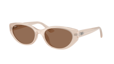 Lunettes de soleil Ray-Ban RB4457D 6786/73 55-19 Opal Beige en stock