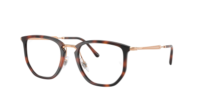 Lunettes de vue Ray-Ban RX4451V RB4451V 5687 53-20 Striped Havana en stock